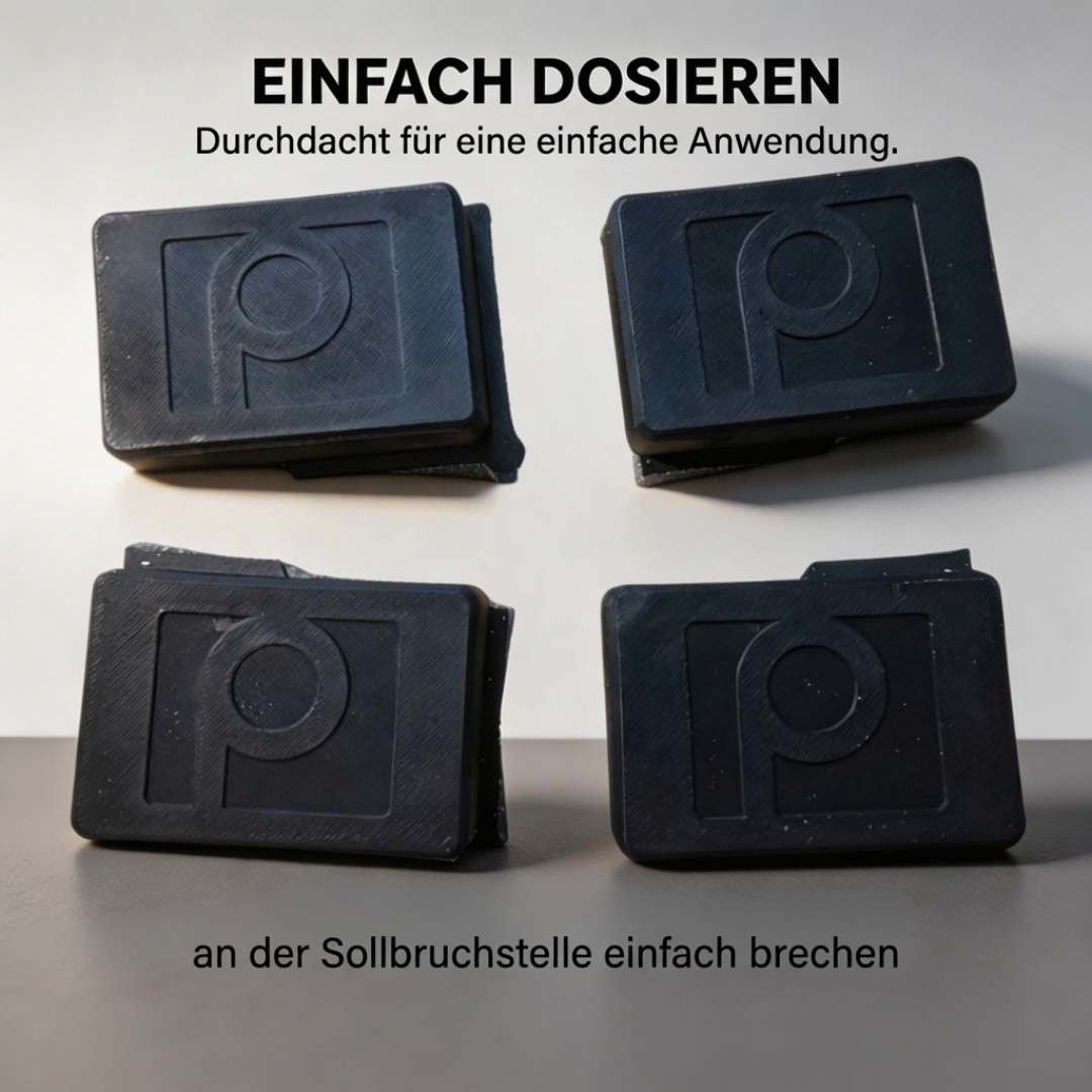 Heißwachs mit Graphit, MoS2 und WS2