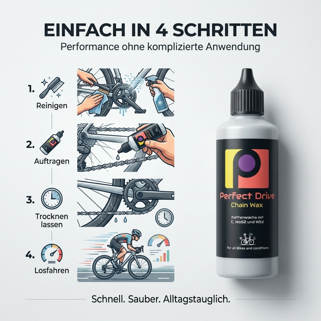 Performance Flüssigwachs mit Graphit, MoS2 und WS2