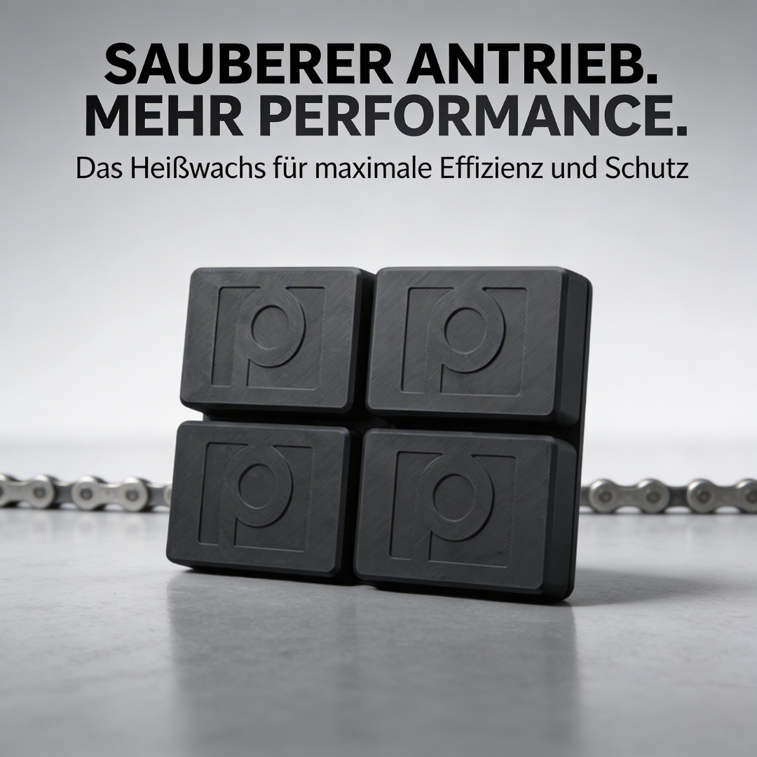 Heißwachs mit Graphit, MoS2 und WS2